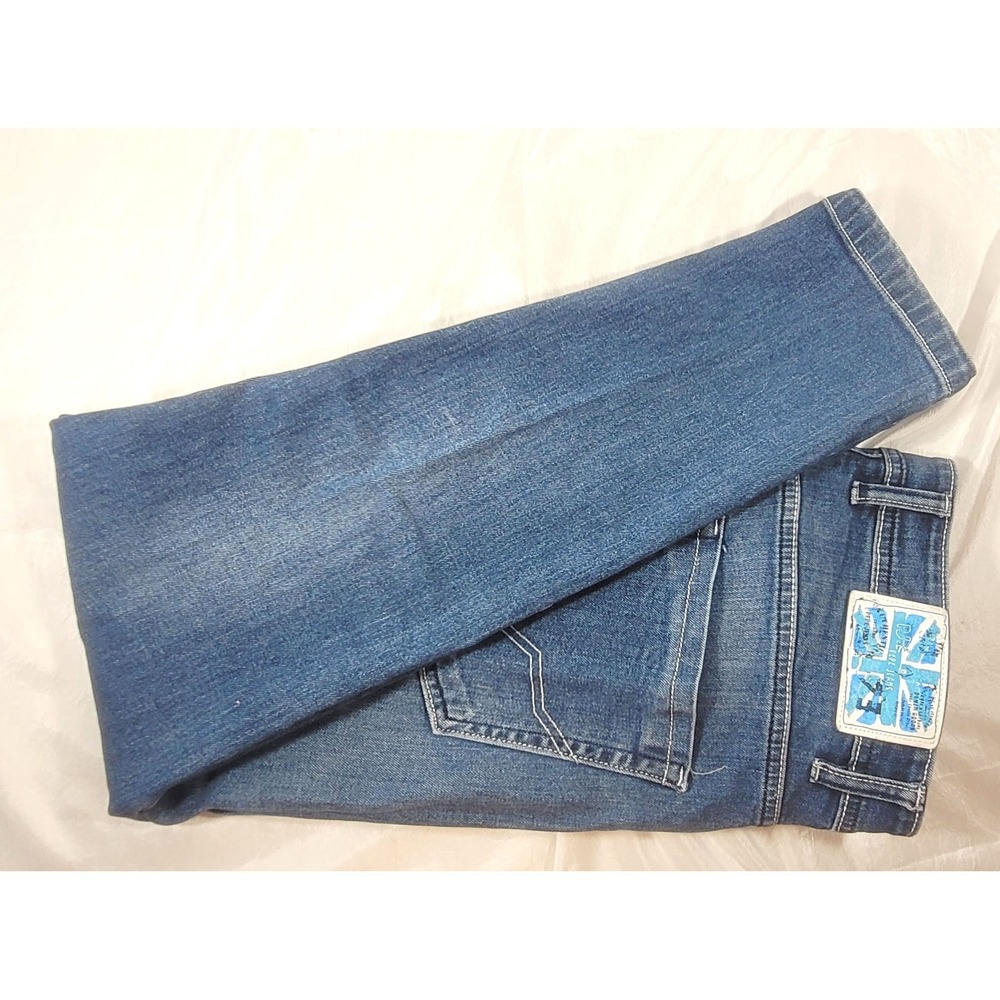 Pepe London Women's Rayon Blend Mid Rise Tapered Jeans - 36Wโ x 29L